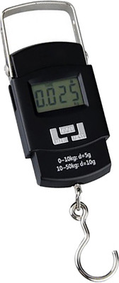 Kelo 50Kg Portable Hanging Luggage Weighing Scale MB220425 Weighing Scale(Black)