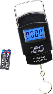 Kelo 50Kg Portable Digital Luggage Scale MB220425 Weighing Scale(Black)