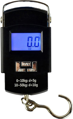 Glancing 10G-50Kg Digital Hanging Tarazu Kata MB220425 Weighing Scale(Black)