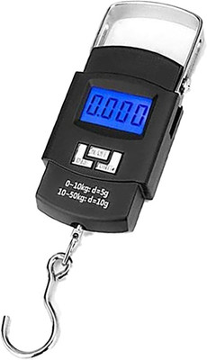 Kelo 50Kg Digital Portable Weighing Scale MB220425 Weighing Scale(Black)