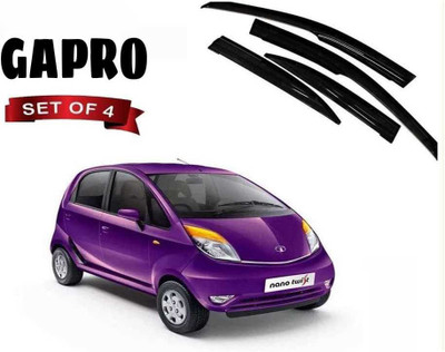 GAPRO For Non-convertibles Front, Rear Wind Deflector(Tinted Tata Nano)