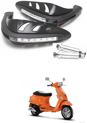 PECUNIA Side LED Indicator Light for Piaggio Vespa LX(Black)