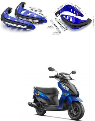PRTEK Motorcycle Universal Bike Hand Guards with DRL Running Light 292 Bike Crash Guard(Suzuki)