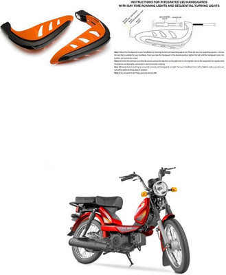 PECUNIA Side LED Indicator Light for Universal For Bike(Orange)