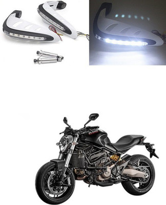 PECUNIA Side LED Indicator Light for TVS Max 4R(White)