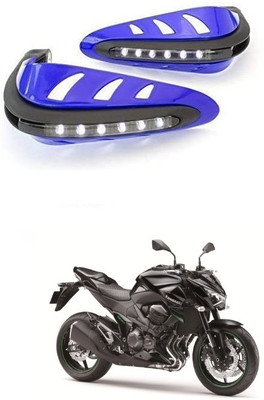 PRTEK Motorcycle Universal Bike Hand Guards with DRL Running Light 383 Bike Crash Guard(Universal For Bike)