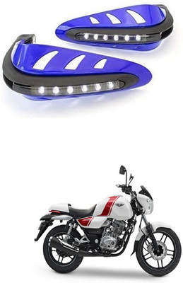 PRTEK Motorcycle Universal Bike Hand Guards with DRL Running Light 361 Bike Crash Guard(Universal For Bike)