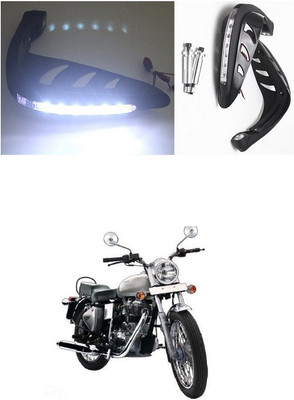 PECUNIA Side LED Indicator Light for Royal Enfield Universal For Bike(White)