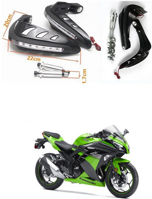 PECUNIA Side LED Indicator Light for Kawasaki(Black)
