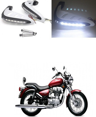 PECUNIA Side LED Indicator Light for Royal Enfield Electra Twin Spark(White)