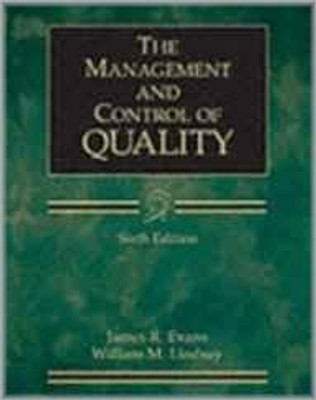 The Management and Control of Quality (ISE)(English, Mixed media product, Lindsay William M.)