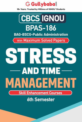 BPAS-186 Stress And Time Management(Paperback, GPH Expert)