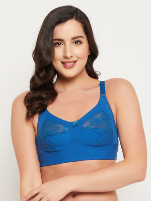 Clovia Women Bralette Non Padded Bra(Blue)