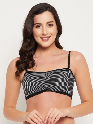 Clovia Women Bralette Lightly Padded Bra(Black)