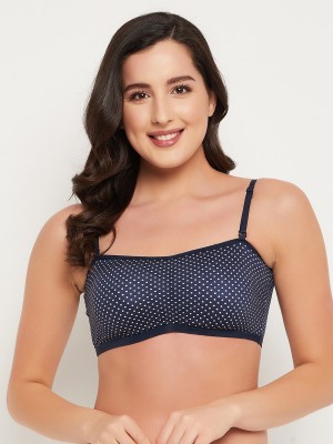 Clovia Women Bralette Lightly Padded Bra(Blue)