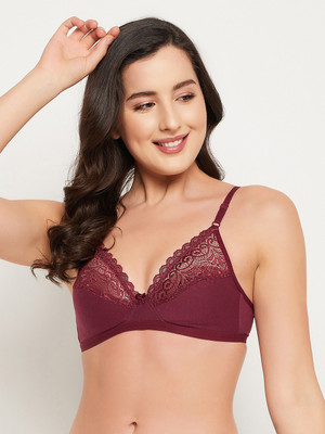 Clovia Women Full Coverage Non Padded Bra(Maroon)