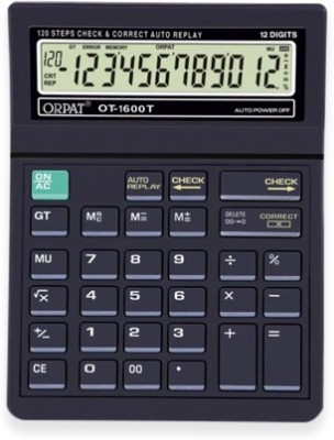 ORPAT 1600 OT 1600T Basic  Calculator(12 Digit)