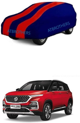 SRI GORAKHNATH TRADERS Car Cover For MG Hector (Without Mirror Pockets)(Blue, Red)