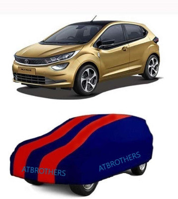 ATBROTHERS Car Cover For Tata Altroz EV (Without Mirror Pockets)(Blue, Red)