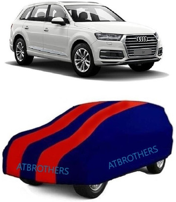 SRI GORAKHNATH TRADERS Car Cover For Audi Q7 45 TFSI Black Edition Petrol (Without Mirror Pockets)(Blue, Red)