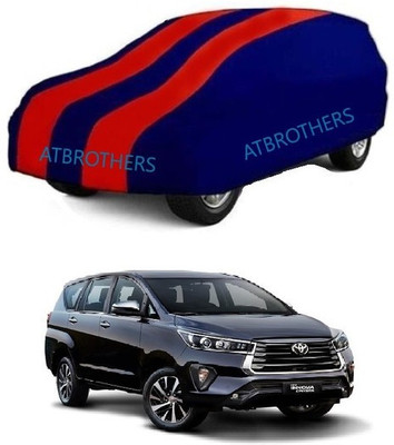 ATBROTHERS Car Cover For Toyota Innova Crysta (Without Mirror Pockets)(Blue, Red)