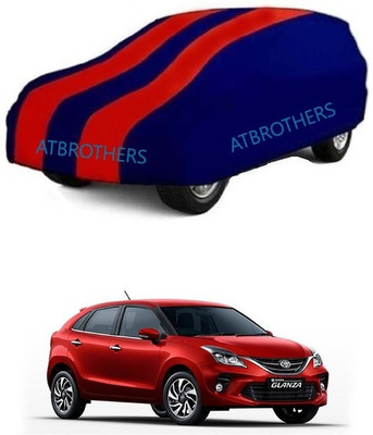 ATBROTHERS Car Cover For Toyota Glanza V CVT (Without Mirror Pockets)(Blue, Red)