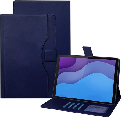 realtech Flip Cover for Samsung Galaxy Tab E 9.6 Inch (SM-T560/T561) (2015)(Blue, Rugged Armor, Pack of: 1)