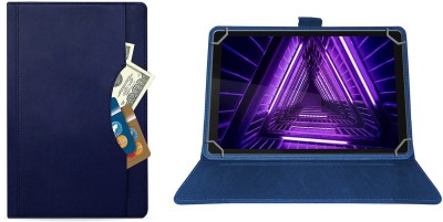 LIKECASE Flip Cover for Samsung Galaxy Tab E 9.6 Inch (SM-T560/T561) (2015)(Blue, Grip Case, Pack of: 1)