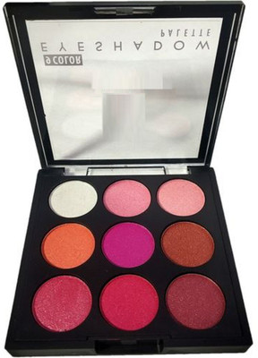tanvi27 9 Color Eye shadow Palette Pressed Powder 12 g(MULTI COLOR)