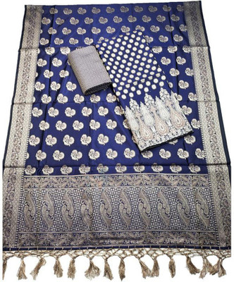 The SDF India Art Silk Self Design Salwar Suit Material