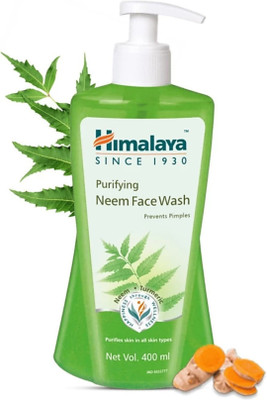 HIMALAYA NEEM Purifying FACE WASH 200ML 200X2 Face Wash(400 ml)