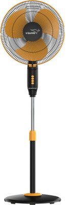 V-Guard Gatimaan Pro HSP N ( Orange Black) 400 mm Ultra High Speed 3 Blade Pedestal Fan (Orange Black, Pack of 1)