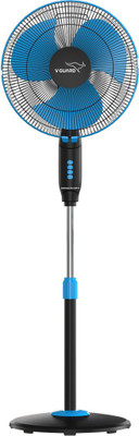 V-Guard Gatimaan Pro HSP N ( Blue Black) 400 mm Ultra High Speed 3 Blade Pedestal Fan (Blue Black, Pack of 1)