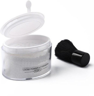 Latixmat Makeup Silver Highlighter for Face Loose Powder  Highlighter(SILVER)
