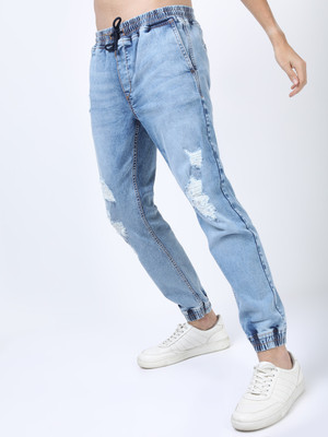 KETCH Jogger Fit Men Light Blue Jeans