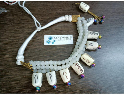 debasrees Fabric Gold Jewellery Set(Pack of 1)