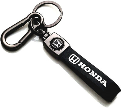 gtrp HONDA Premium Leather Key Ring For Cars And Bikes All Brands Available Key Chain