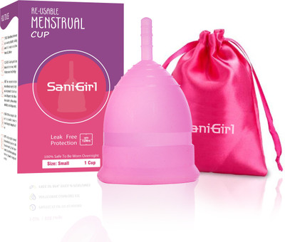 SaniGirl Small Reusable Menstrual Cup(Pack of 1)