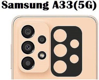 CASEHUNT Back Camera Lens Glass Protector for SAMSUNG Galaxy A33(Pack of: 1)