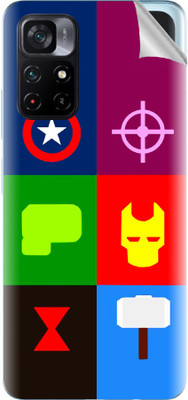 tiddler Xiaomi Poco M4 Pro 5G Mobile Skin(Multicolor)