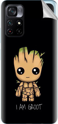 tiddler Xiaomi Poco M4 Pro 5G Mobile Skin(Black)