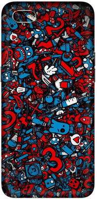 Enlinea Oppo A1k Mobile Skin(Multicolor)