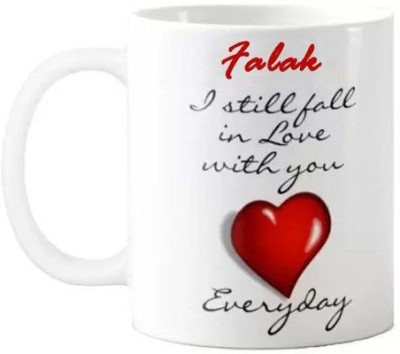 Exocticaa Love You Falak Romantic Quotes 001 Ceramic Coffee Mug(325 ml)