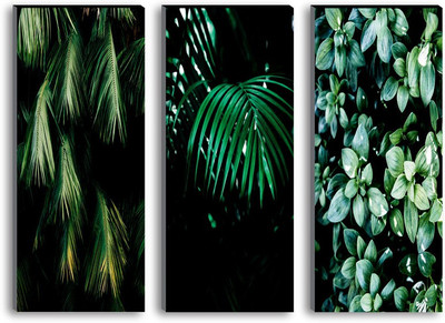 saf Set of 3 MDF Panel Digital Reprint 15 inch x 18 inch Painting(With Frame, Pack of 3)