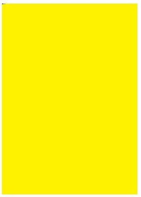 KRASHTIC A4 Yellow Color Sheets for Art and Craft Set for 20 Sheets 100 GSM for Project Plain A4 100 gsm Coloured Paper(Set of 1, Yellow)