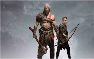 God of War Flex Poster For Room Mo-1805 Photographic Paper(24 inch X 18 inch, Rolled)