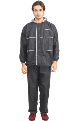The Dry Cape Solid Men Raincoat