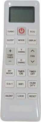 Nij AC-01037 AC Compatible For Split & Windows AC Remote Control LLOYD Remote Controller(White)