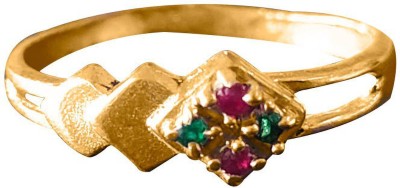 jr fashion Panchaloha (Impon) Stone Bronze Ruby Ring