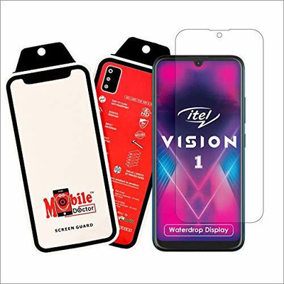 G-tel Edge To Edge Tempered Glass for G-TEL TEMPERED GLASS 11D ITEL VISION1+(Pack of 1)